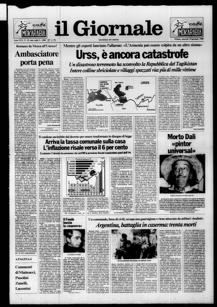 Il giornale : quotidiano del mattino